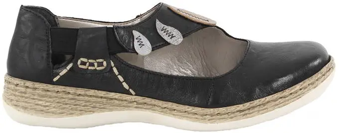 Rieker Kävelykengät 46473-00 Musta 1 Rieker Kävelykengät 46473-00 Musta