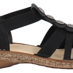 Rieker Sandaalit 62866-00 Musta