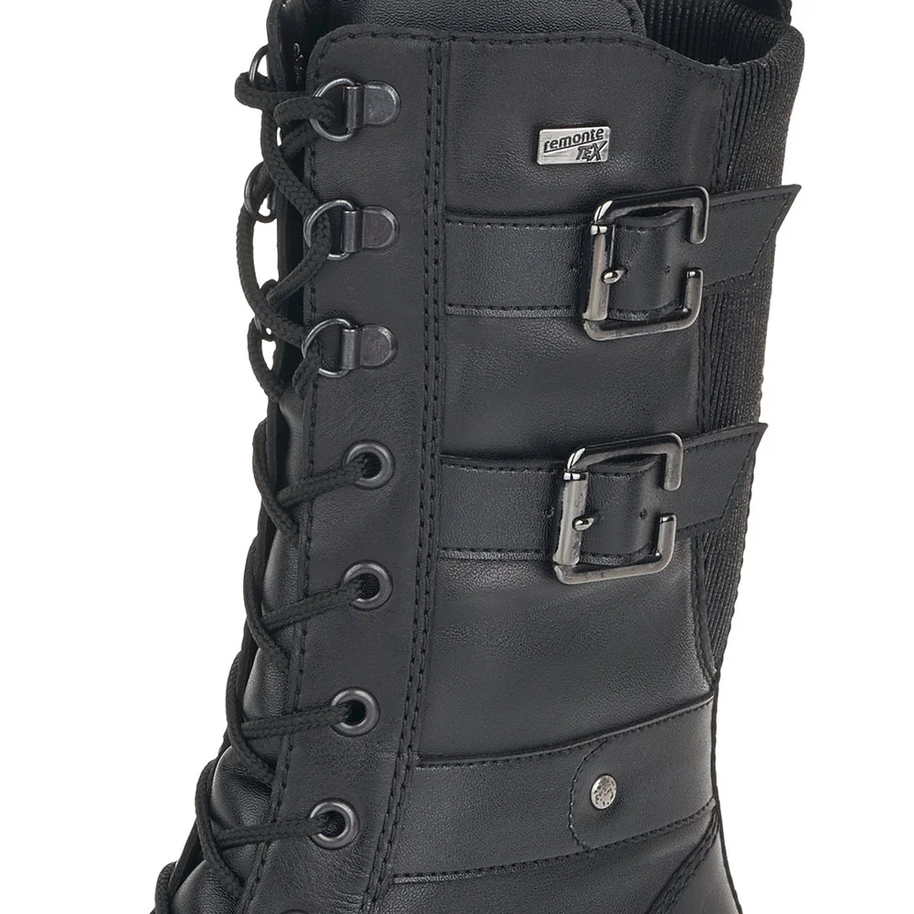 Rieker Remonte Saappaat R6586-01 Musta 4 Rieker Remonte Saappaat R6586-01 Musta - Image 4