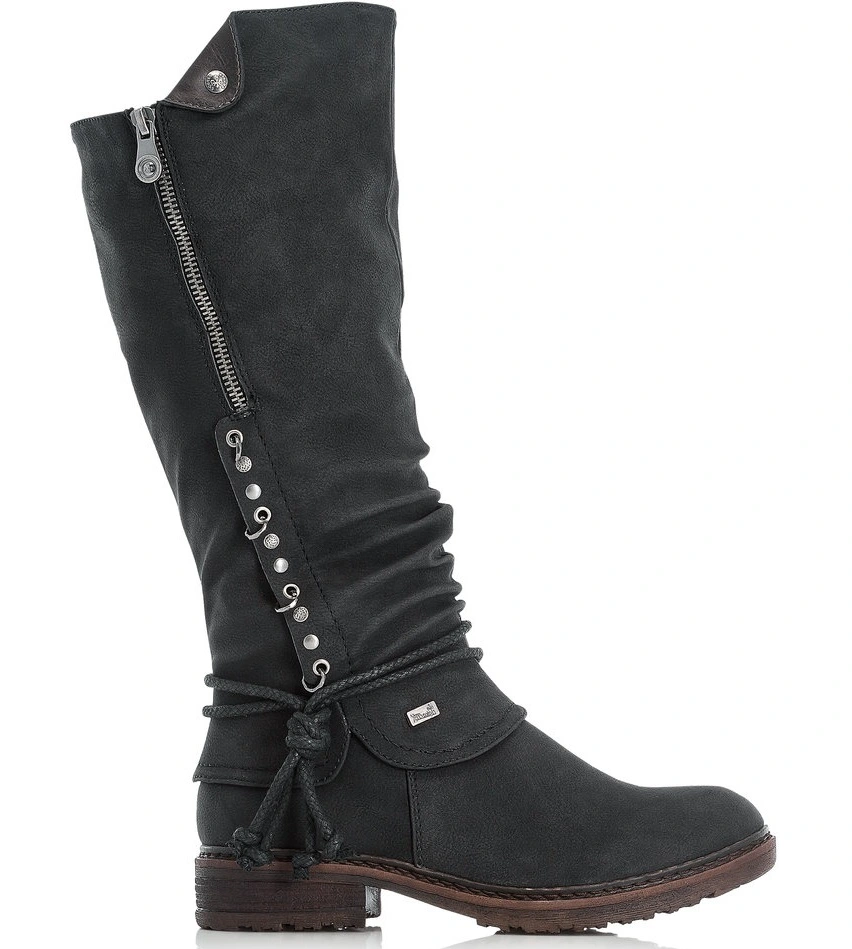 Rieker Saappaat 94759-00 Musta 1 Rieker Saappaat 94759-00 Musta