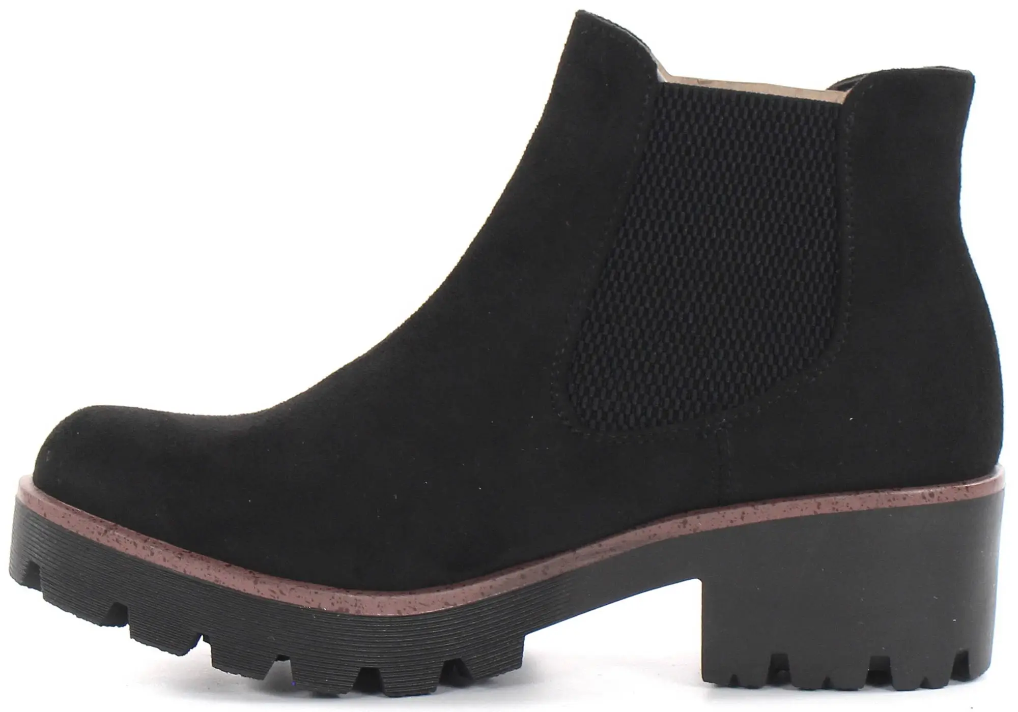 Rieker Naisten Paksupohjaiset Nilkkurit 99284-00 Musta 2 Rieker Naisten Paksupohjaiset Nilkkurit 99284-00 Musta - Image 2