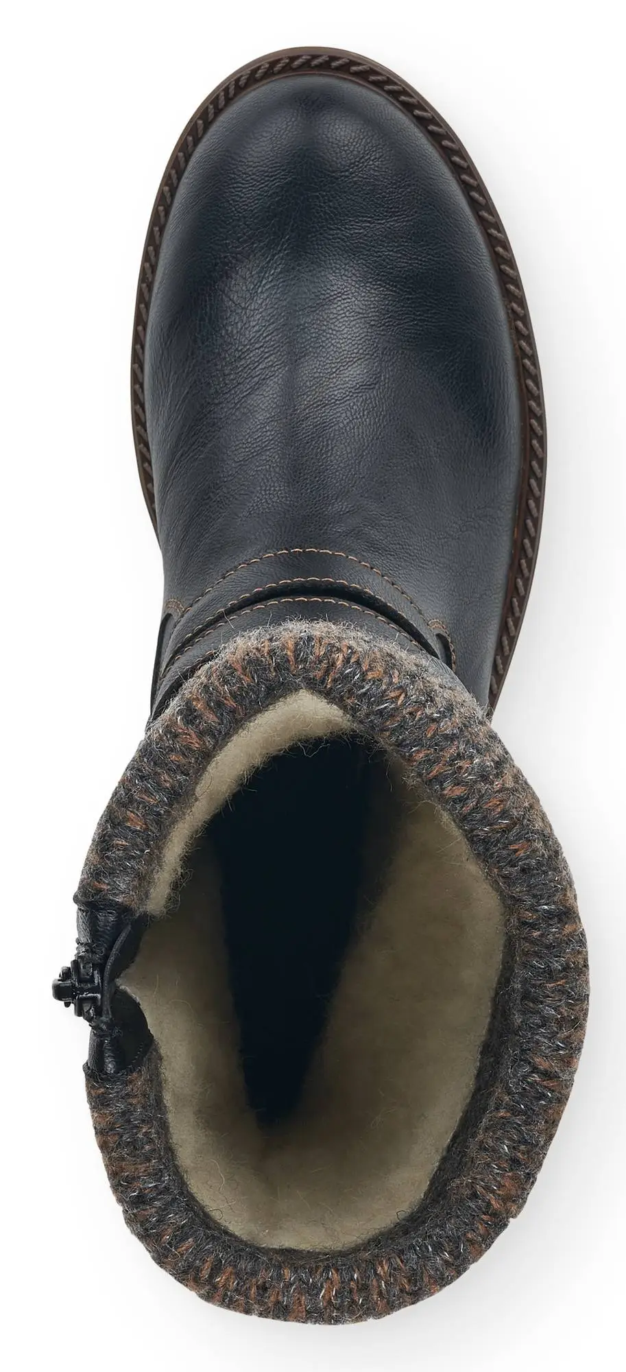 Rieker Remonte Lampaanvillavuorelliset Saapikkaat D8478-01 Musta 3 Rieker Remonte Lampaanvillavuorelliset Saapikkaat D8478-01 Musta - Image 3