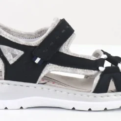 Rieker Naisten Säädettävät Sandaalit 66980-14 Sininen