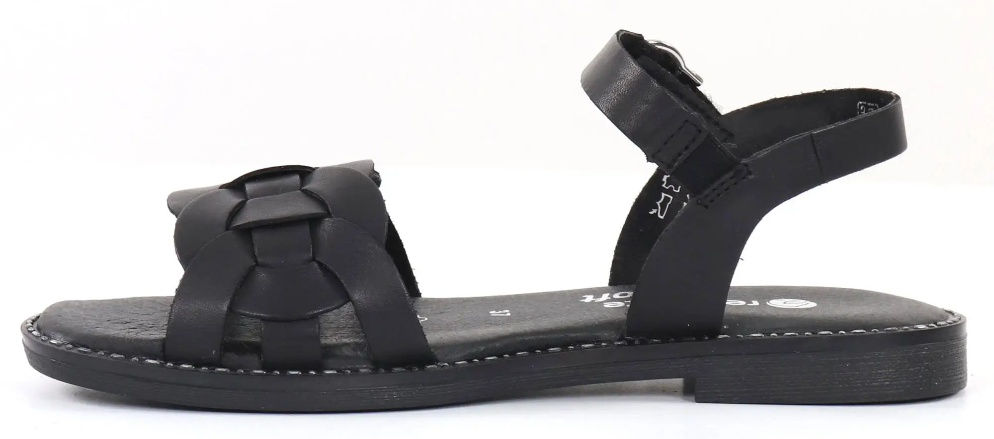 Rieker Remonte Naisten Sandaalit D3666-00 Musta 2 Rieker Remonte Naisten Sandaalit D3666-00 Musta - Image 2