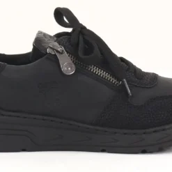 Rieker Naisten Kävelykengät M0031-01 Musta