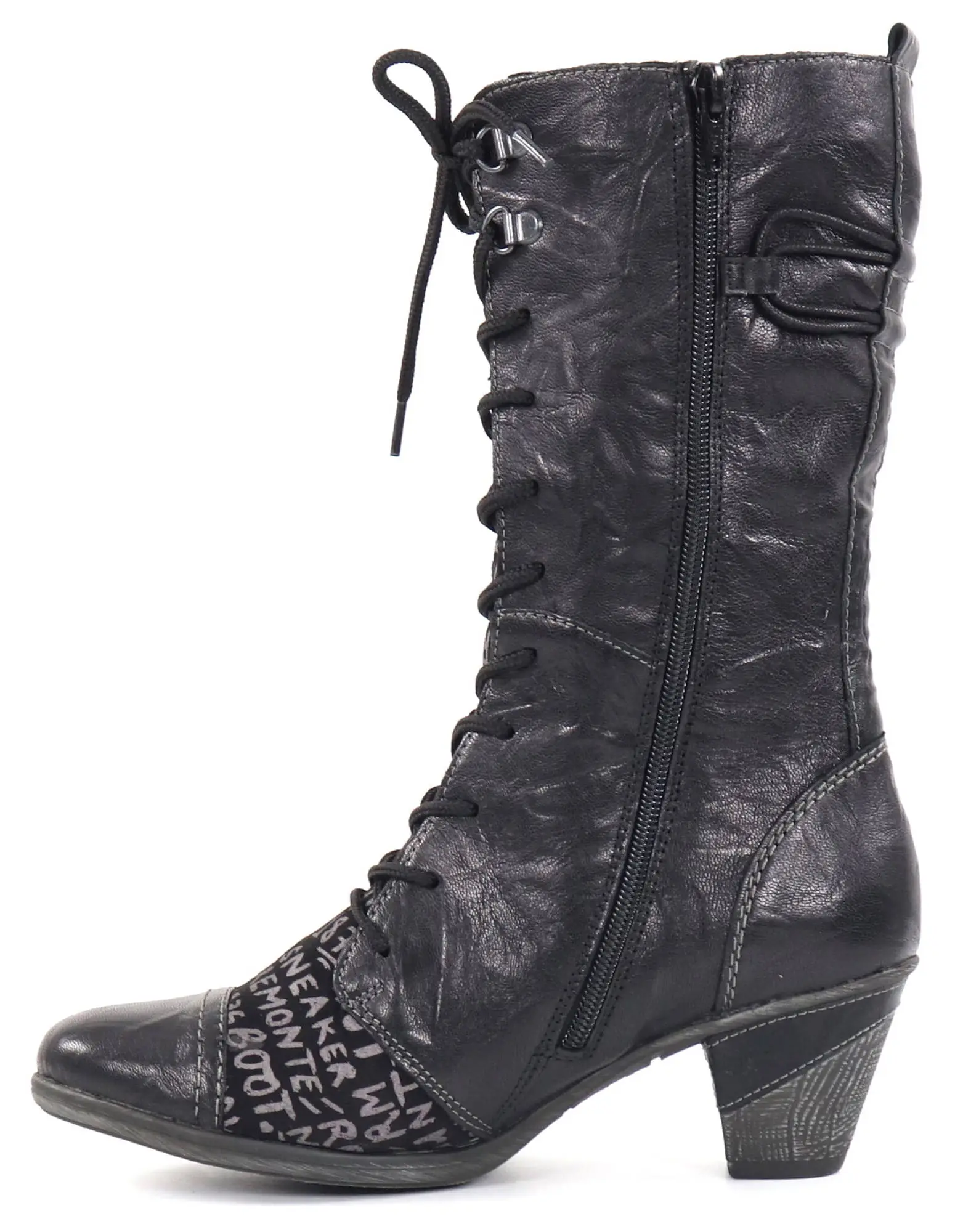 Rieker Remonte Naisten Saappaat D8791-04 Musta 2 Rieker Remonte Naisten Saappaat D8791-04 Musta - Image 2