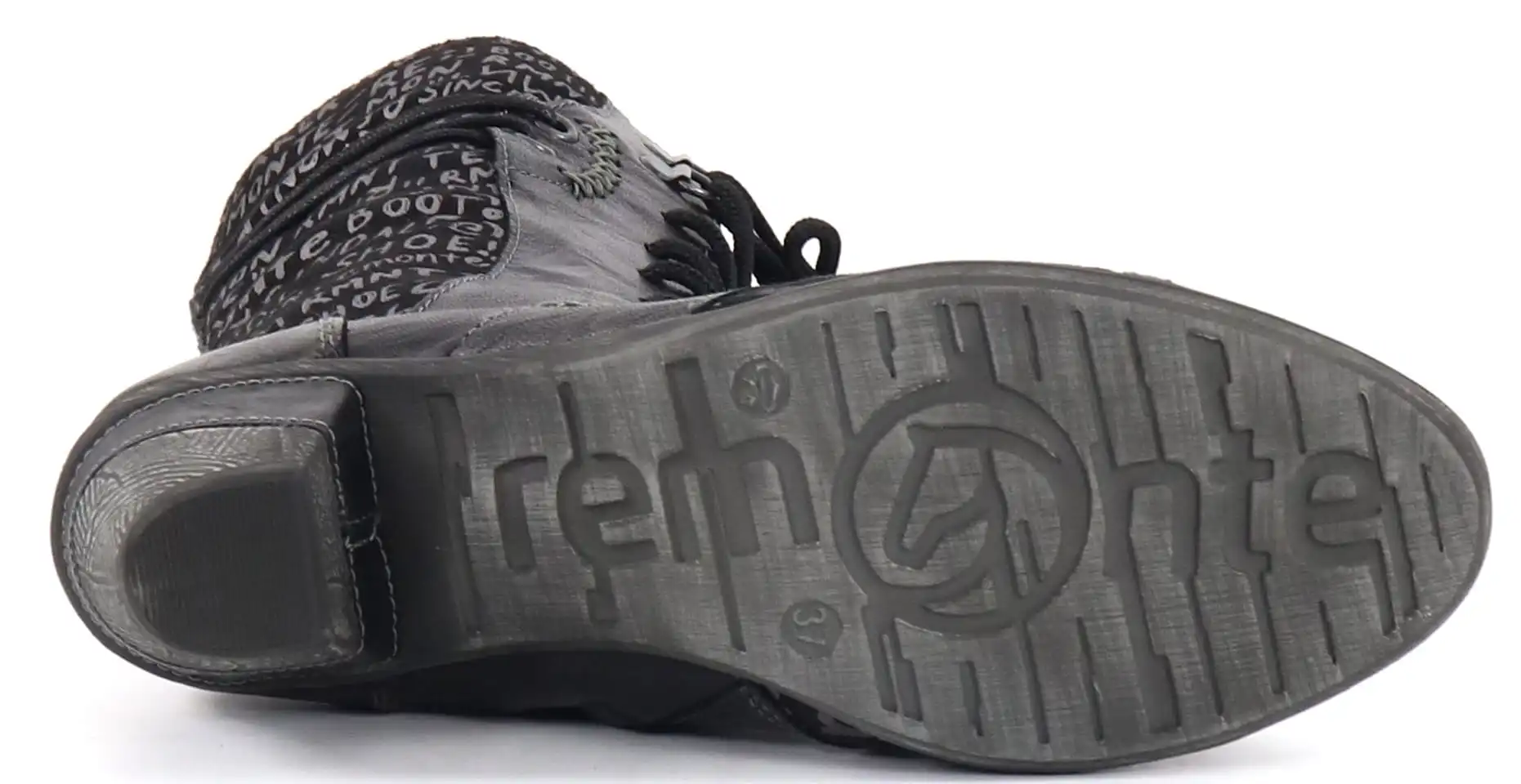 Rieker Remonte Naisten Saappaat D8791-04 Musta 3 Rieker Remonte Naisten Saappaat D8791-04 Musta - Image 3