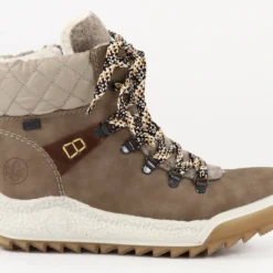 Rieker Naisten Vettähylkivät Nilkkurit Y4731-65 Beige