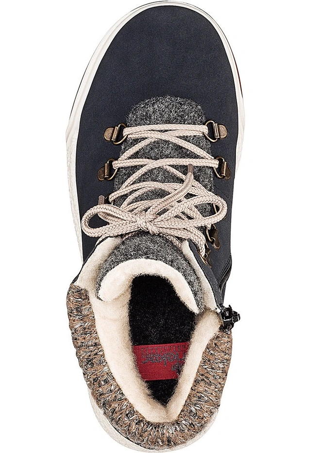 Rieker Naisten Lämminvuoriset Nilkkurit Y4730-14 Sininen 3 Rieker Naisten Lämminvuoriset Nilkkurit Y4730-14 Sininen - Image 3