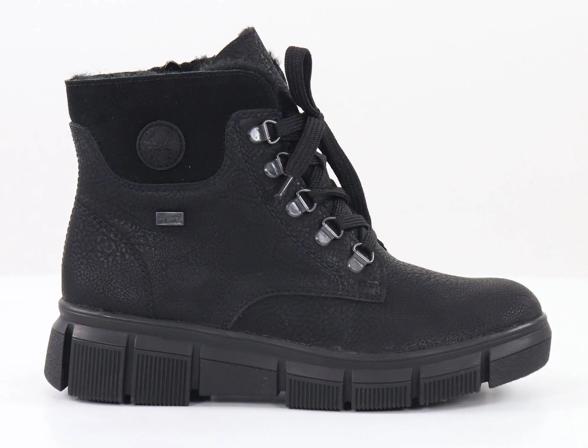 Rieker Naisten Vettähylkivät Nilkkurit X3433-00 Musta 1 Rieker Naisten Vettähylkivät Nilkkurit X3433-00 Musta