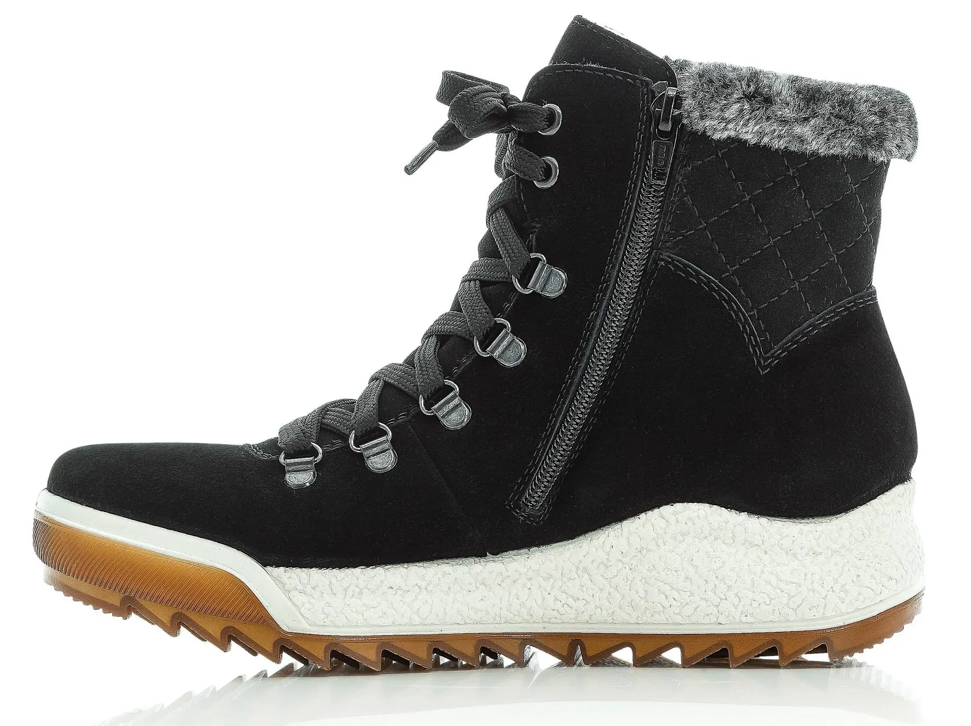 Rieker Naisten Lämminvuoriset Vettähylkivät Nilkkurit Y4733-00 Musta 2 Rieker Naisten Lämminvuoriset Vettähylkivät Nilkkurit Y4733-00 Musta - Image 2