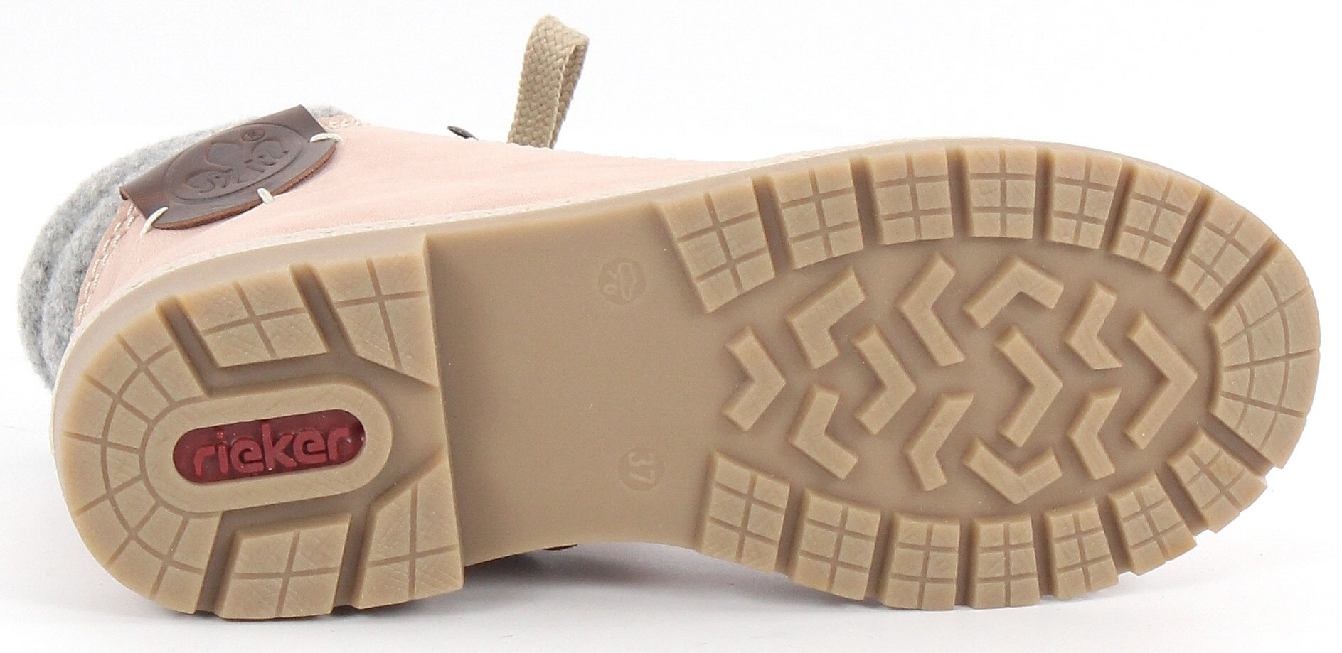 Rieker Naisten Lämminvuoriset Nilkkurit Y9430-32 Roosa 3 Rieker Naisten Lämminvuoriset Nilkkurit Y9430-32 Roosa - Image 3