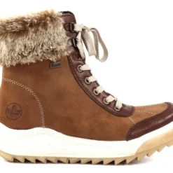 Rieker Naisten Vettähylkivät Nilkkurit Y4720-24 Ruskea