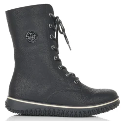 Rieker Naisten Lämminvuoriset Nilkkurit Z4248-00 Musta