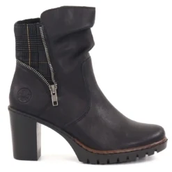 Rieker Naisten Nilkkurit Y2551-01 Musta