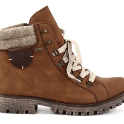 Rieker Naisten Lämminvuoriset Nilkkurit 785F8-22 Ruskea