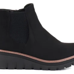 Rieker Naisten Kiilakantaiset Nilkkurit 99182-00 Musta