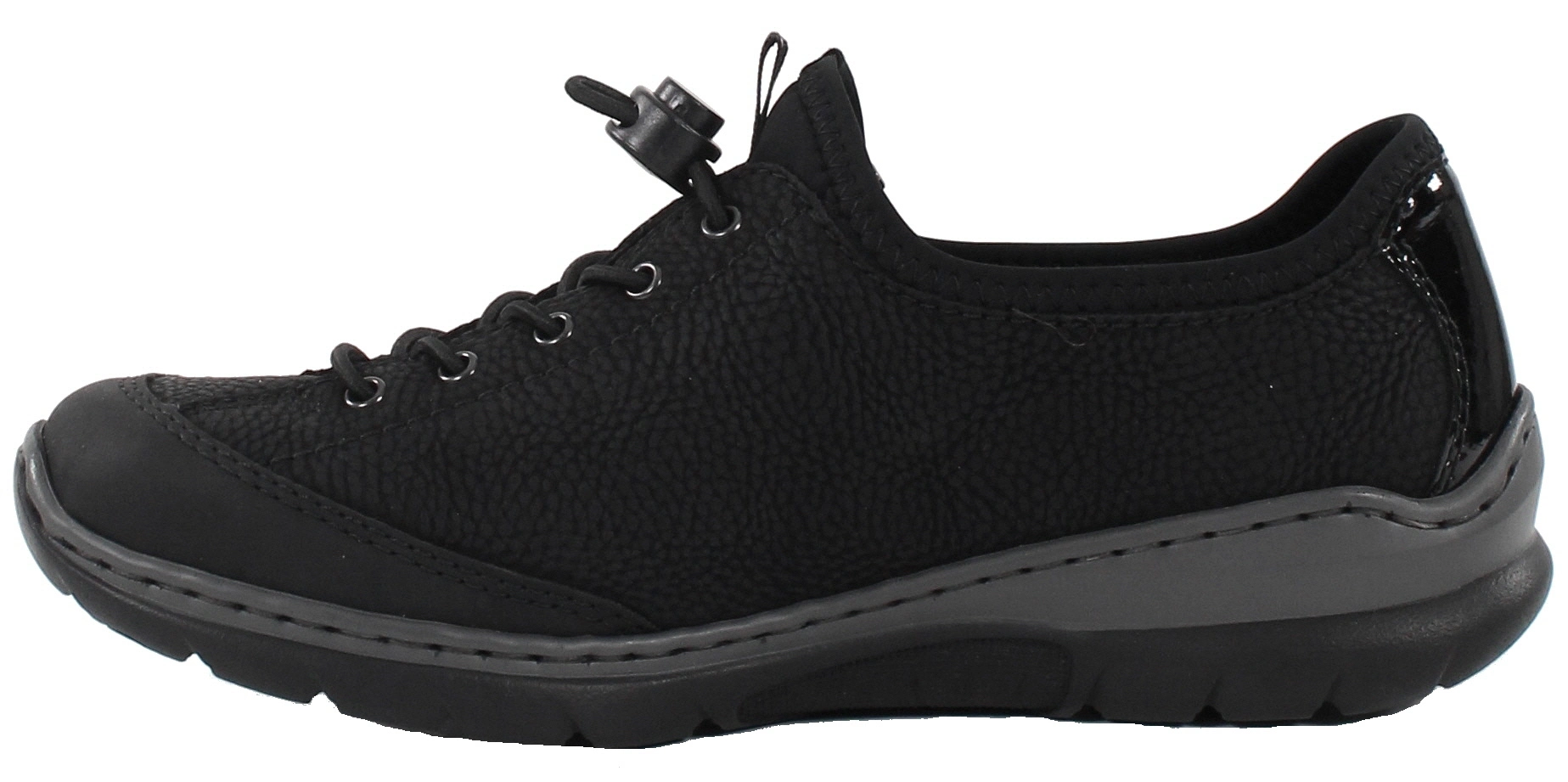 Rieker Naisten Kävelykengät L3263-00 Musta 2 Rieker Naisten Kävelykengät L3263-00 Musta - Image 2