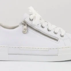 Rieker Naisten Tennarit N4921-81 Valkoinen