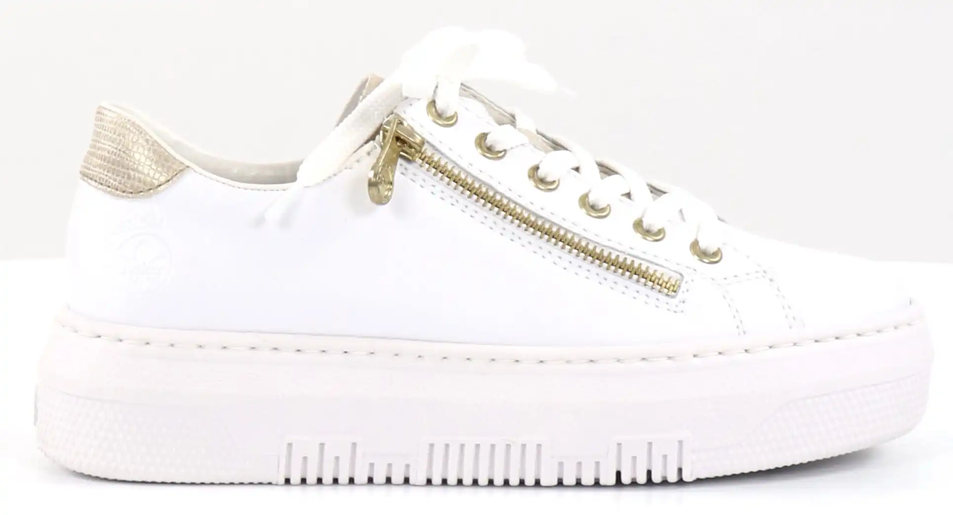 Rieker Naisten Tennarit M1921-80 Valkoinen 1 Rieker Naisten Tennarit M1921-80 Valkoinen