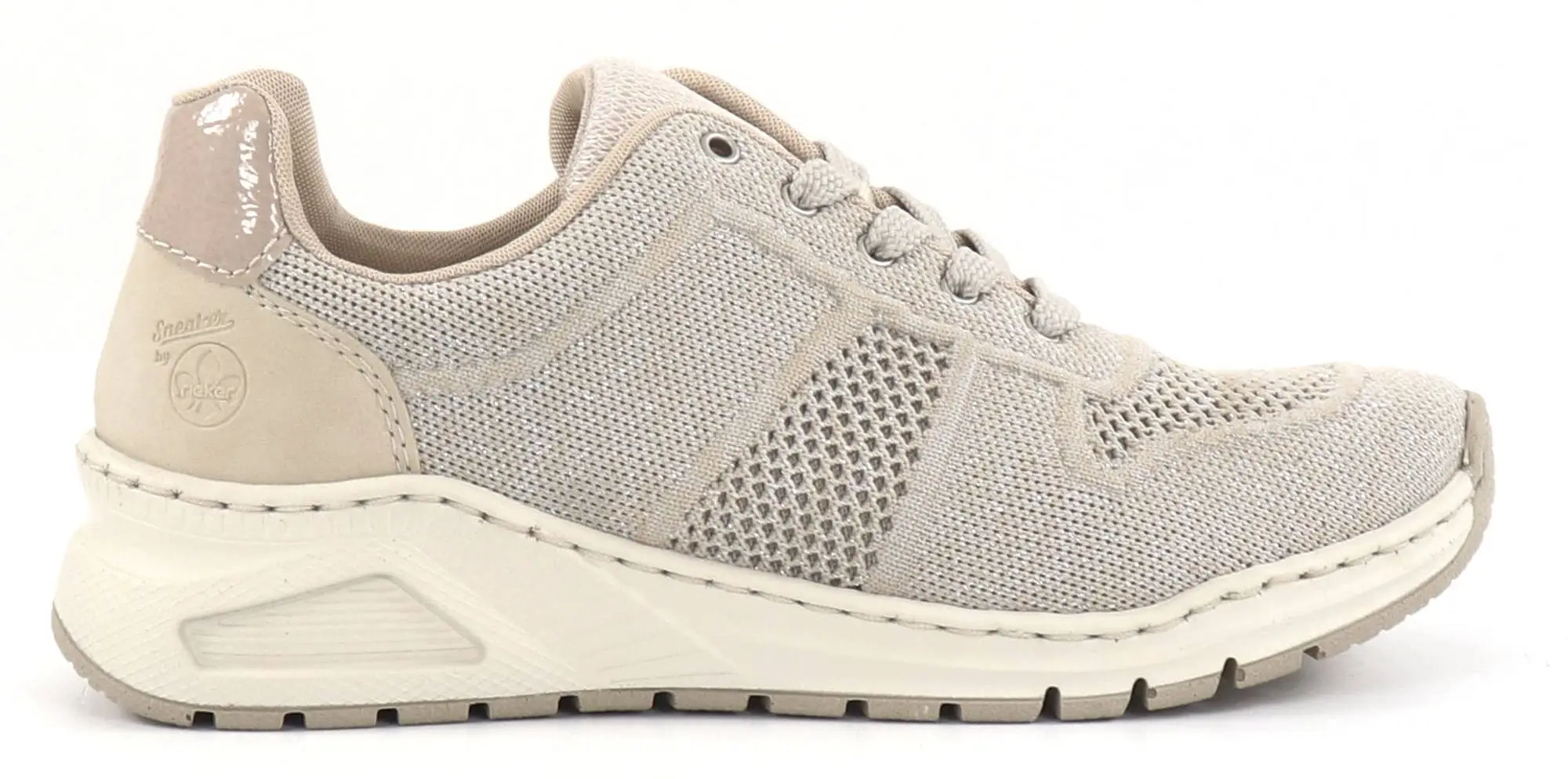 Rieker Naisten Tennarit M4904-64 Beige 1 Rieker Naisten Tennarit M4904-64 Beige