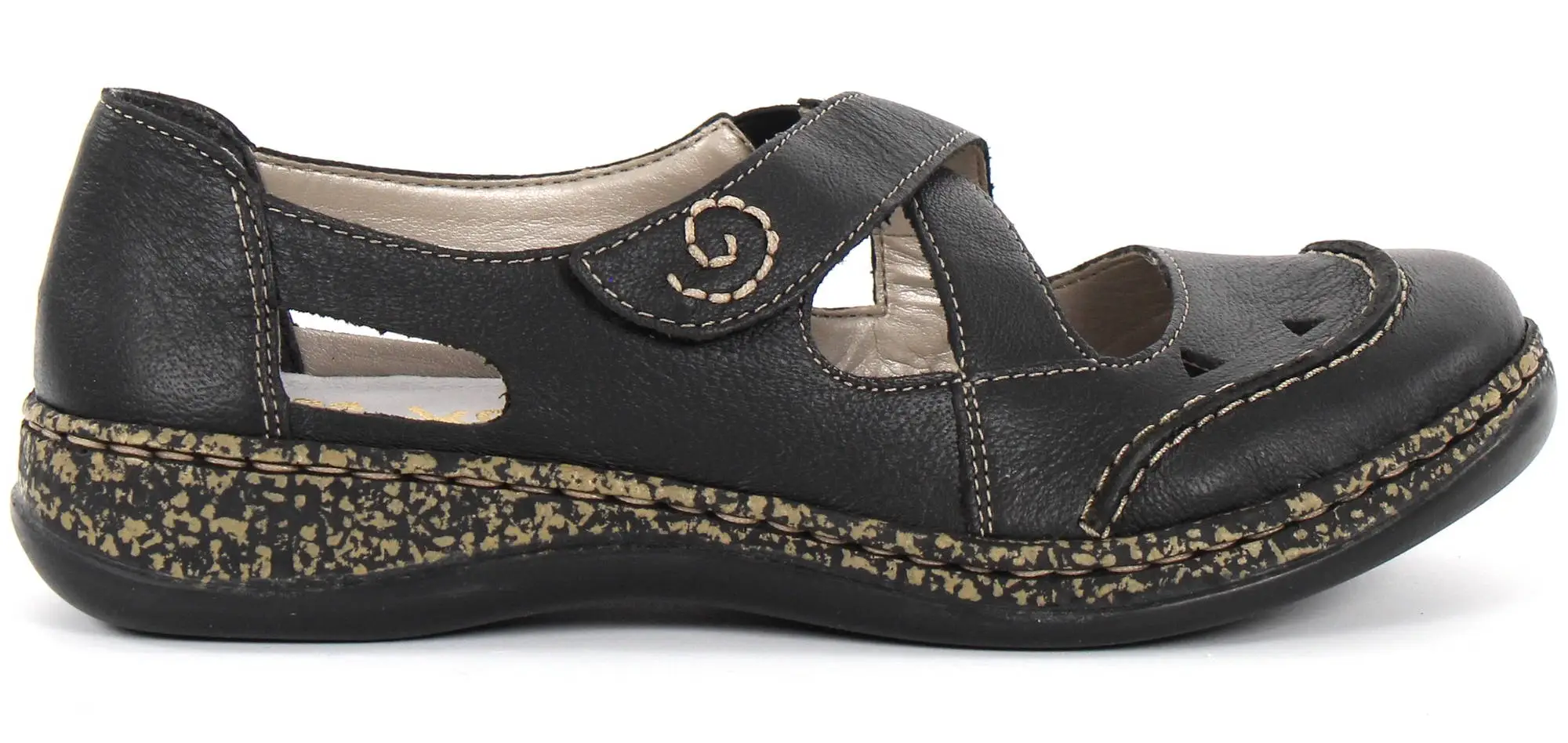 Rieker Kävelykengät 46335-00 Musta 4 Rieker Kävelykengät 46335-00 Musta - Image 4