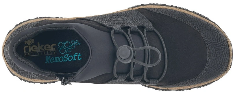 Rieker Kävelykengät N32X8-00 Musta 3 Rieker Kävelykengät N32X8-00 Musta - Image 3