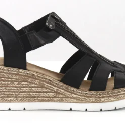 Rieker Kiilasandaalit 619C1-00 Musta