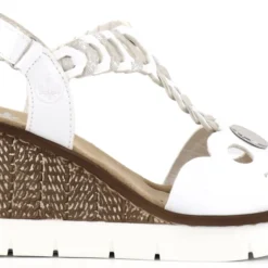 Rieker Kiilasandaalit 655H4-80 Valkoinen