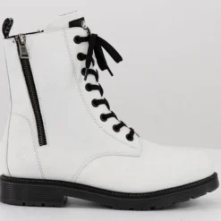 Rieker Remonte Naisten Nahkanilkkurit D4871-80 Valkoinen