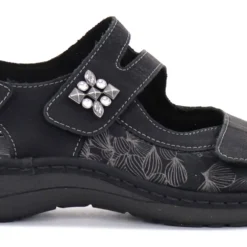 Rieker Remonte Naisten Sandaalit Leveä Lesti D7647-01 Musta