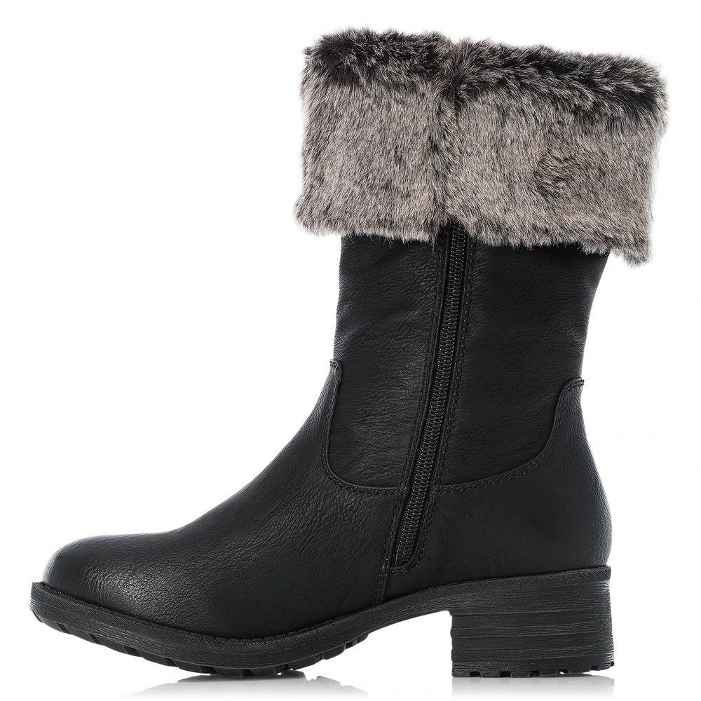 Rieker Saappaat 96854-00 Musta 2 Rieker Saappaat 96854-00 Musta - Image 2