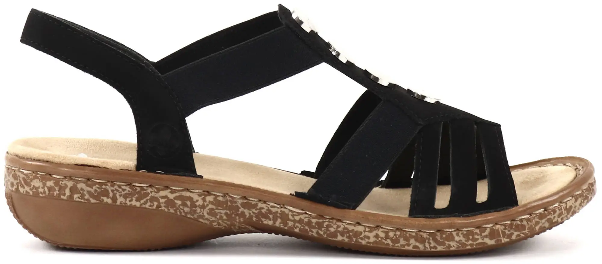 Rieker Sandaalit 62831-00 Musta 1 Rieker Sandaalit 62831-00 Musta