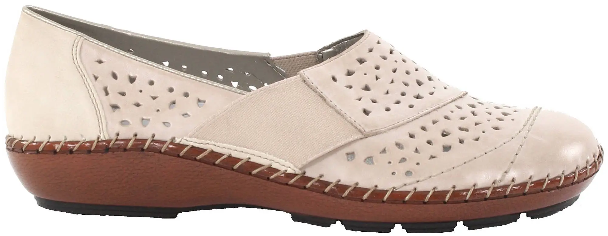 Rieker Kävelykengät 44856-60 Beige 1 Rieker Kävelykengät 44856-60 Beige