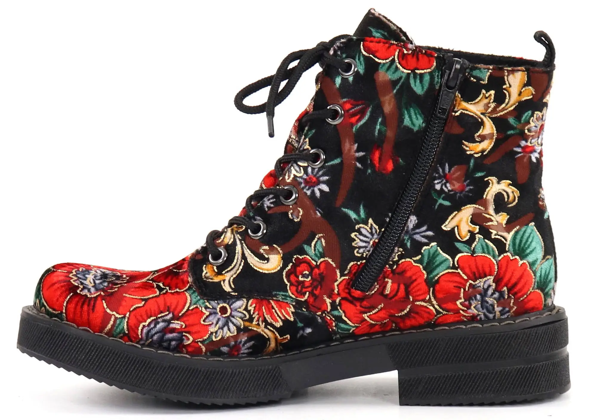 Rieker Naisten Nilkkurit 72010-90 Musta Multi 2 Rieker Naisten Nilkkurit 72010-90 Musta Multi - Image 2