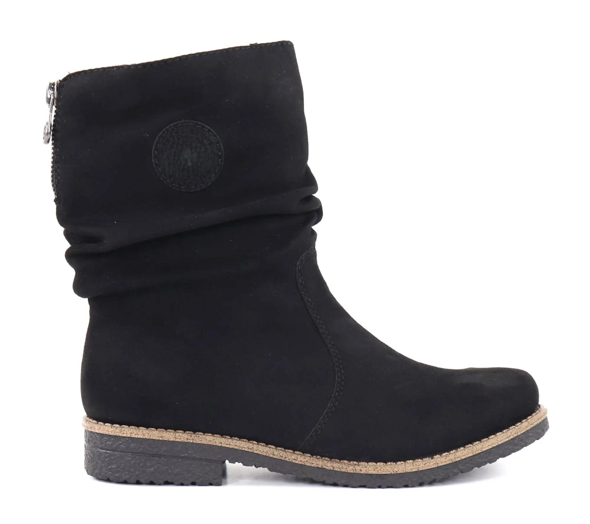 Rieker Naisten Pitkävartiset Nilkkurit 73560-00 Musta 1 Rieker Naisten Pitkävartiset Nilkkurit 73560-00 Musta