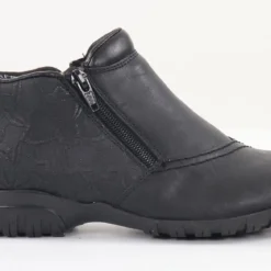 Rieker Naisten Nilkkurit Leveä Lesti L46A3-00 Musta