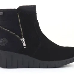 Rieker Naisten RiekerTex Nilkkurit Y1360-00 Musta