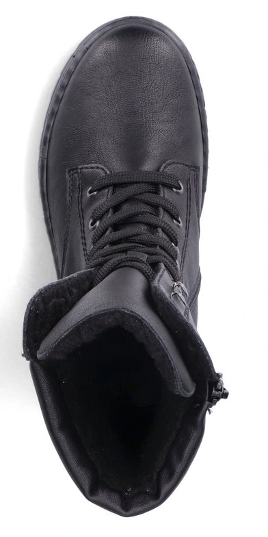 Rieker Naisten Keinomateriaaliset Nilkkurit X8521-00 Musta 3 Rieker Naisten Keinomateriaaliset Nilkkurit X8521-00 Musta - Image 3