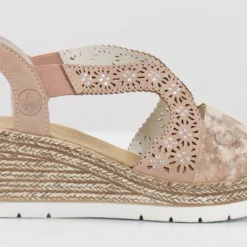 Rieker Naisten Kiilasandaalit 61916-31 Roosa