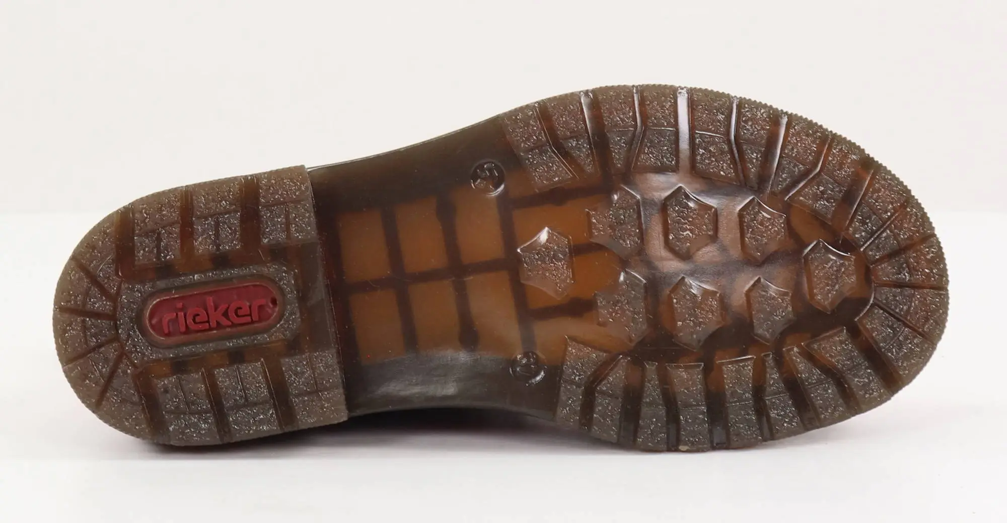 Rieker Naisten Kiiltävät Nilkkurit 78240-33 Punainen 3 Rieker Naisten Kiiltävät Nilkkurit 78240-33 Punainen - Image 3