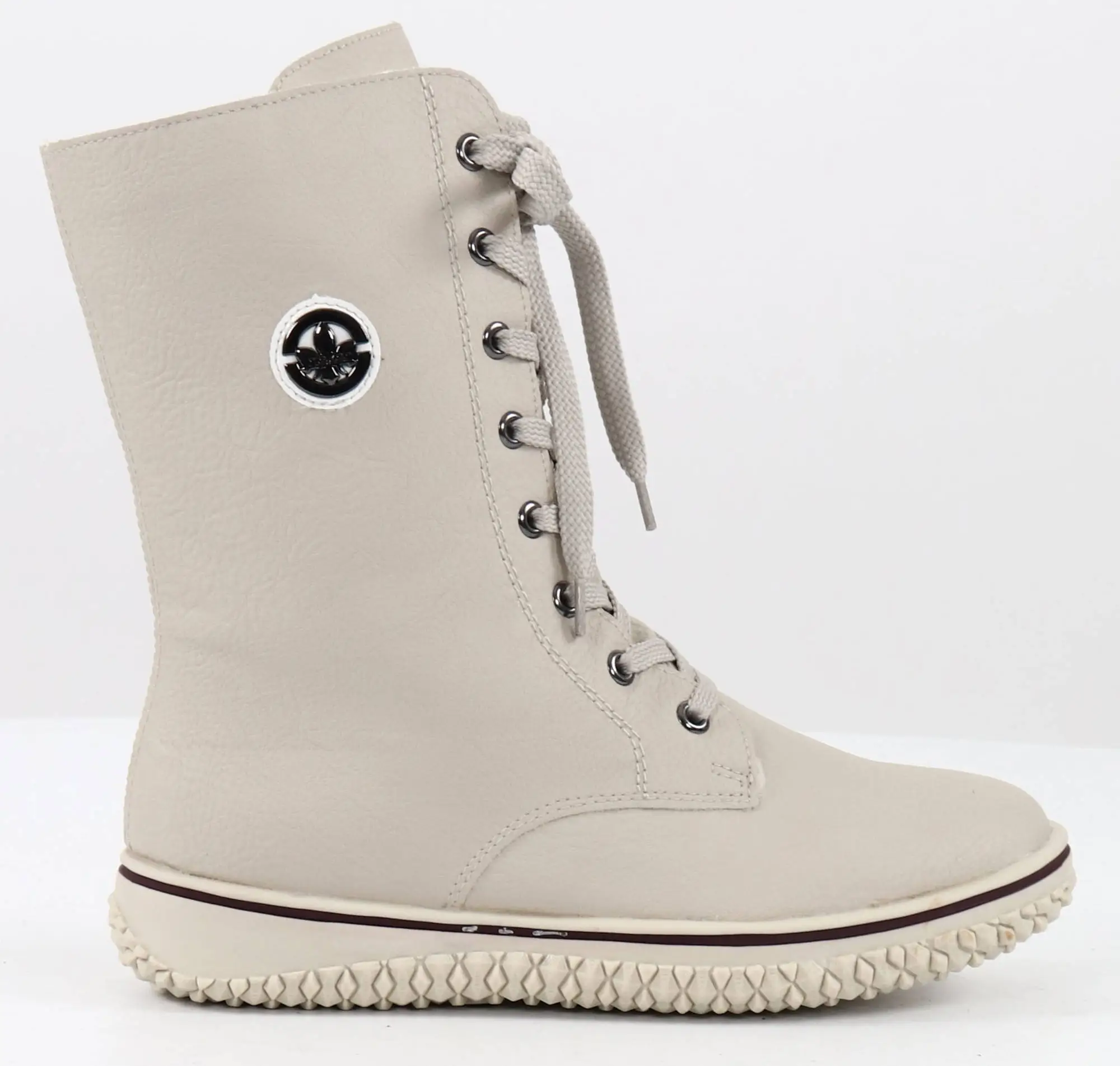 Rieker Naisten Korkeavartiset Nilkkurit Z4248-60 Beige 1 Rieker Naisten Korkeavartiset Nilkkurit Z4248-60 Beige