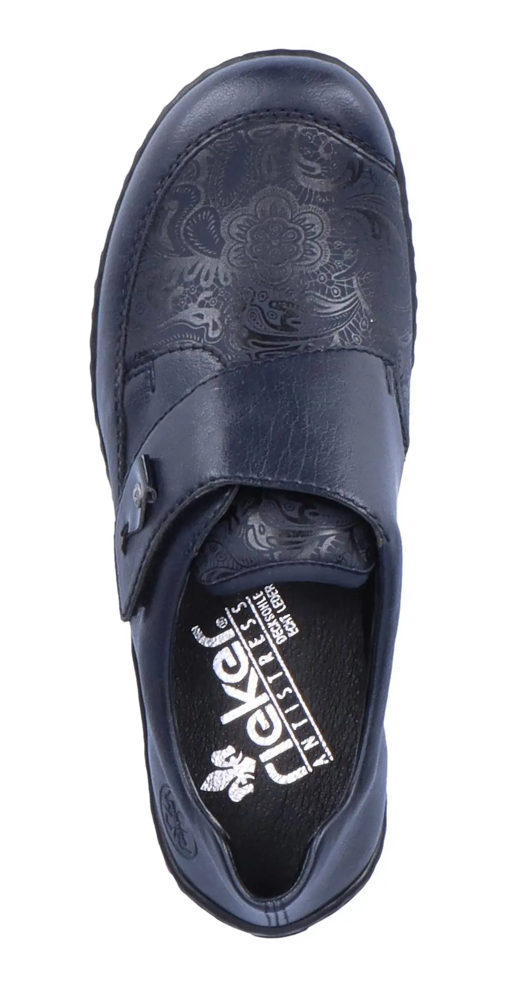 Rieker Naisten Leveälestiset Kävelykengät 48951-14 Sininen 3 Rieker Naisten Leveälestiset Kävelykengät 48951-14 Sininen - Image 3