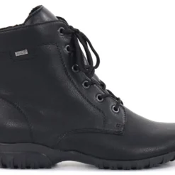 Rieker Naisten Leveälestiset Nilkkurit L4611-00 Musta