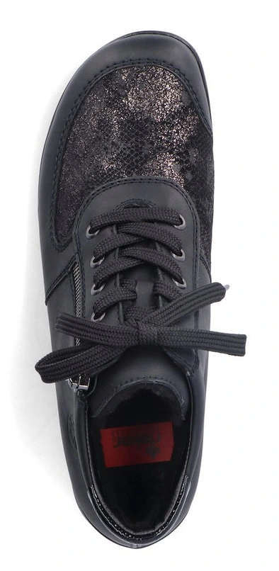 Rieker Naisten Leveälestiset Nilkkurit L1840-00 Musta 3 Rieker Naisten Leveälestiset Nilkkurit L1840-00 Musta - Image 3