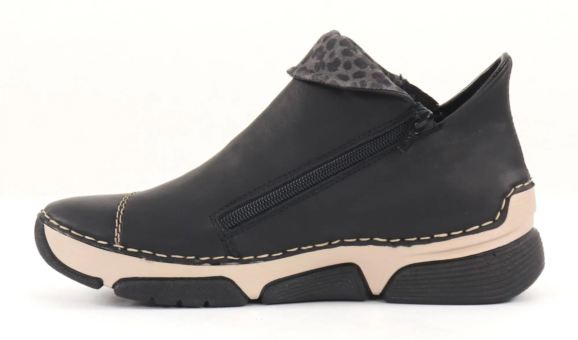 Rieker Naisten Nilkkurit 45983-00 Musta/multi 2 Rieker Naisten Nilkkurit 45983-00 Musta/multi - Image 2