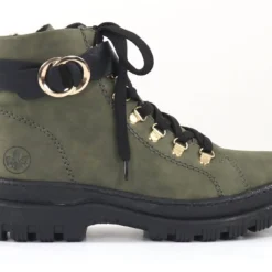 Rieker Naisten Nilkkurit X9023-24 Vihreä