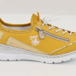 Rieker Naisten Pehmeät Kävelykengät L32T4-69 Keltainen