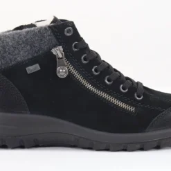 Rieker Naisten Vettähylkivät Nilkkurit L7132-01 Musta